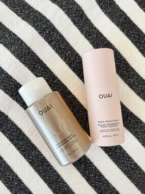OUAI Detox Shampoo & Leave-In Conditioner Hair Treatment Set NIB New